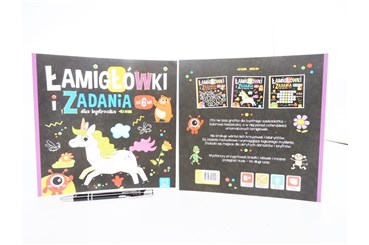 KSIĄŻ. Labirytny i zadania dla bystrzaka od 6 lat