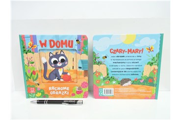 KSIĄŻ. Ruchome obrazki - W domu