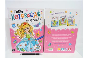 KSIĄŻ. Lubię kolorować - KSIĘŻNICZKI