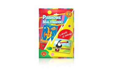 PIASKOWE MALOWANKI RYBKA, TUKAN