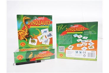 GRA Pamięć – Dinozaury, edukacyjna, 5+