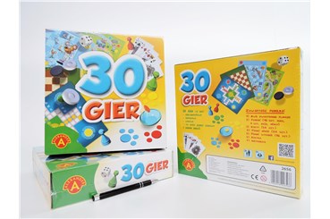 GRA 30 GIER, rodzinna, zręcznościowa, 5+