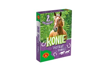 GRA KARTY PIOTRUŚ + PAMIĘĆ - KONIE