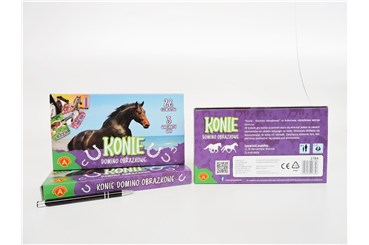 GRA Domino obrazkowe - Konie, 4+