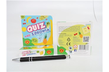 GRA QUIZ ABC ZDROWIA, kieszonkowa, edu.