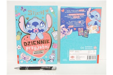 KSIĄŻ. DISNEY STITCH, dziennik przyjaźni