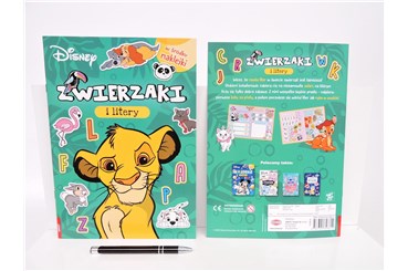KSIĄŻ. DISNEY MIX, zwierzaki i litery