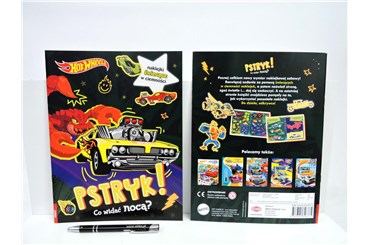 KSIĄŻ. HOT WHEELS. Pstryk! Co widać nocą?