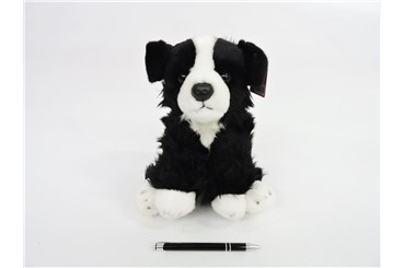 *PLUSZ pies 30 cm  Border Collie, czarno-biały