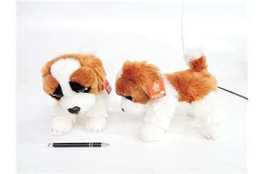 *PLUSZ pies, 30 cm, Bernardyn