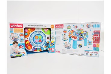 *SMILY Edukacyjny stoliczek, św/dźw, 12m+