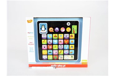 *SMILY PLAY tablet malucha, quizy,  PL / ENG, kart