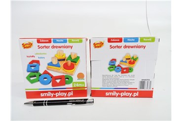 SMILY SORTER, drew., kształty, 24m+,         kart.