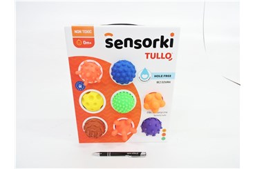 SENSORKI TULLO, Piłki sensoryczne 8 szt.