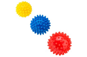 FIZJO Spiky Massage piłki rehabilitacyjne, 3 szt.