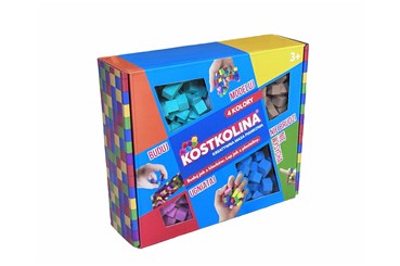 *KOSTKOLINA - blue 4 kolory
