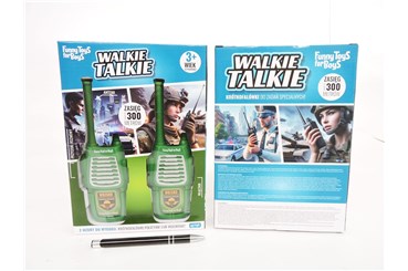 WALKIE TALKIE, wojsko, 3+,       blist.