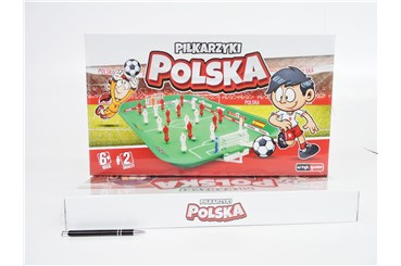 *GRA PIŁKARZYKI POLSKA, zręcz., 6+,     kart.