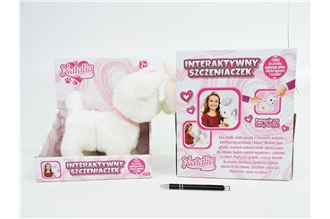 Piesek chodzący Natalia  biały