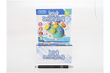 ZABAWKA SENSORYCZNA, Jeżyk, nieb.,    kart.