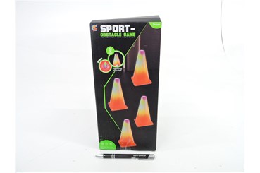 PACHOŁKI podświetlane, 4 szt., 23 cm