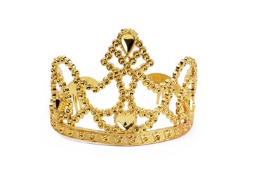 TIARA KSIĘŻNICZKI, złota, 10x11x8,5 cm