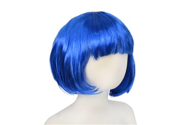 PERUKA BOB, granatowa, 25 cm