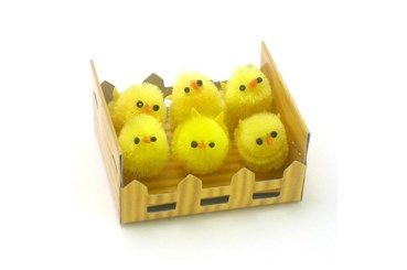 KURCZKAKI 3 cm, 6 szt.