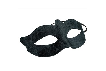 MASKA WENECKA, aksamitna, 24 cm