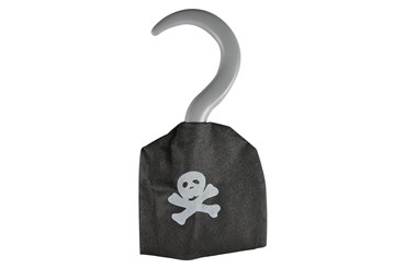 HAK PIRATA, z materiałowym mankietem