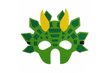 FILCOWA MASKA, zwierzątka - dinozaur