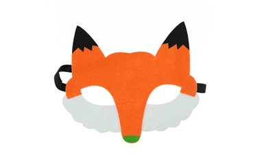 FILCOWA MASKA, zwierzątka - lis