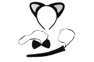 KOMPLET ZWIERZĄTKA, z ogonkiem - kot