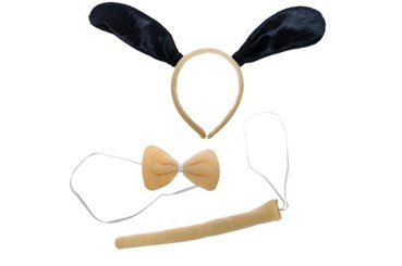 KOMPLET ZWIERZĄTKA, z ogonkiem - pies