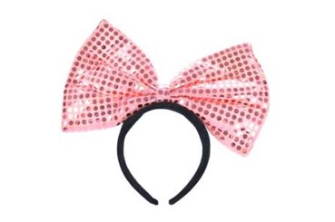 KOKARDA NA OPASCE, gigant (cekiny), róż.