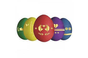 ZDOBIENIE PISANEK, zest., barwniki,   fol.