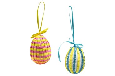 KOLOROWE PISANKI, 3 szt., zest., DIY