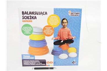*BALANSUJĄCA ŚCIEŻKA - kamienie,    kart.