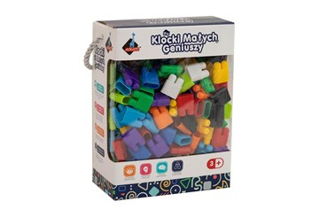 *KLOCKI MAŁYCH GENIUSZY cegielki 260 el.