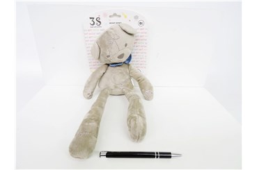 PLUSZ Przytulanka, miś, 36 cm,     blist.