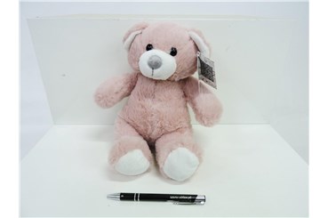 PLUSZ miś OLUŚ, 23 cm, różowy