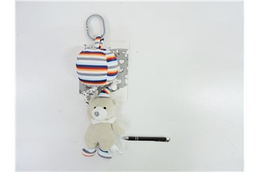 NEW BABY POZYTYWKA, miś z balonikiem, 18 cm