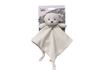 NEW BABY MILUŚ miś, beżowy, 25x25 cm