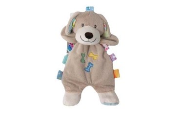 NEW BABY MILUŚ piesek z groszkiem, 25x25 cm