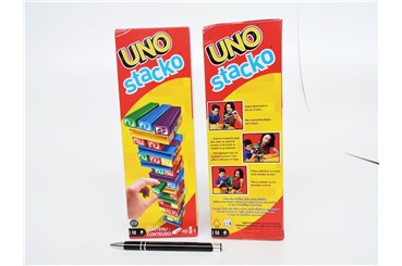 Gra UNO Stacko Jenga Block