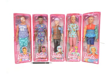 AST. BARBIE FASHIONISTAS lalka, stylowy Ken    6/.