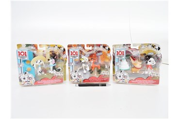 *AST. 101 DALMATYŃCZYKÓW Figurki 2-pak 4 wz 8/.