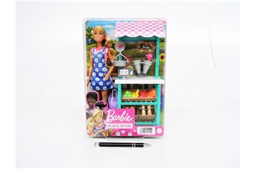 BARBIE Lalka, 19 cm, zest. TARG FARMERSKI   /6