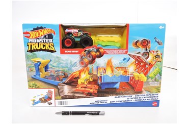 HW MONSTER TRUCK -  demolka na stacji, zest.,   /2