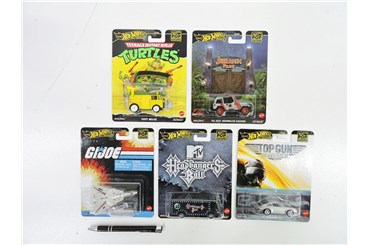 AST. HW AUTO metal., Pop culture, 5 wz.,    blist.